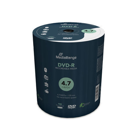 MediaRange DVD-R 4,7GB 16x Tarrina 100