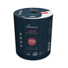 MediaRange CD-R 700 MB 52x – Tarrina 100 | DVDi.fr