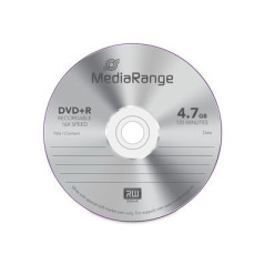 MediaRange DVD+R 4,7 Go 16x Spindle 100
