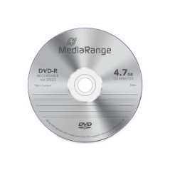 MediaRange DVD-R 4,7 GB 16x – Campana 50 | DVDi.fr