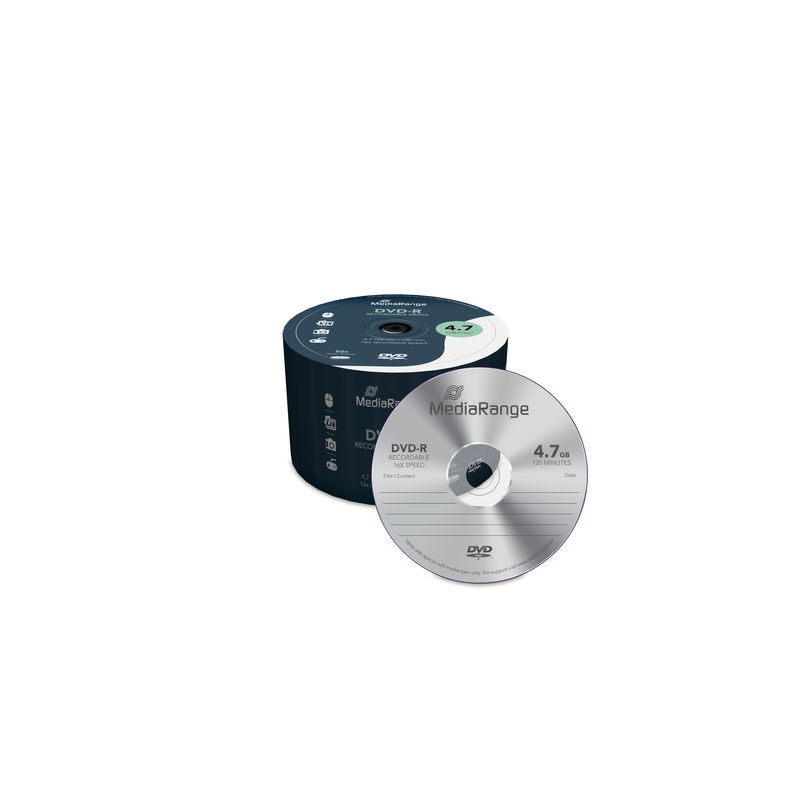MediaRange DVD-R 4,7GB 16x Campana 50