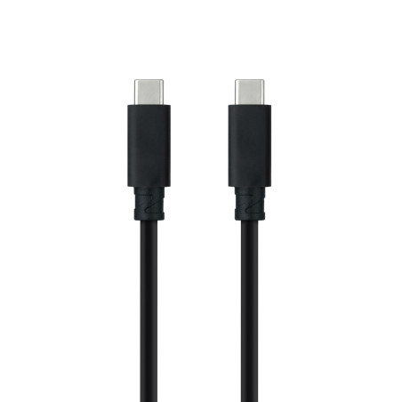 Cable USB 3.1 Gen2 5A USB-C/M-USB-C/M 2m - Color Negro