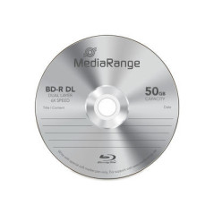 MediaRange BD-R Dual Layer 50GB 6x speed, single jewelcase