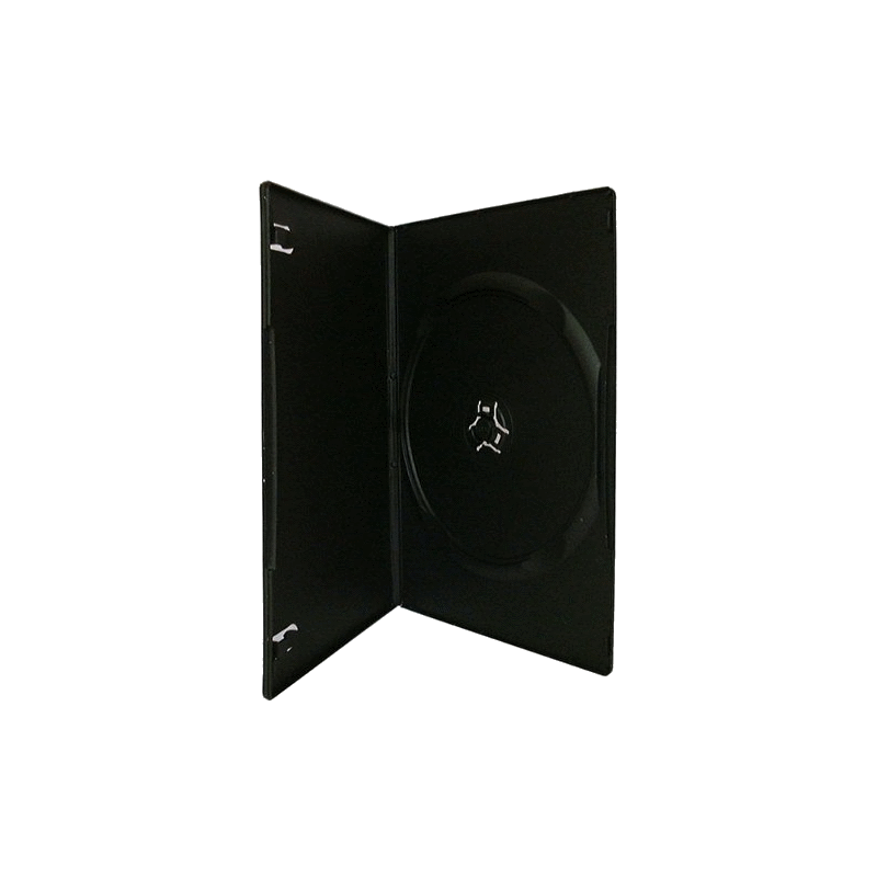 Boîtier DVD 9mm pour 1 disque noir