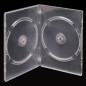 Boîtier DVD pour 2 disques 14mm transparent MediaRange