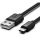 Cable, USB 2.0 to micro USB 2.0 B plug, 1.2m