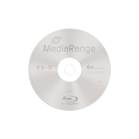 MediaRange BD-R 25GB 6x, Tarrina 10