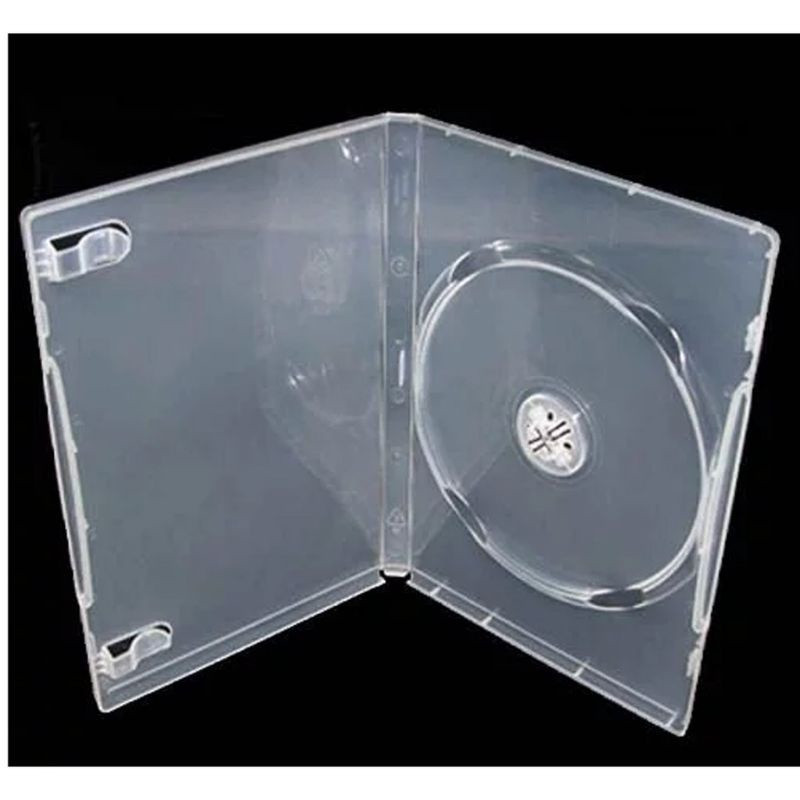 DVD-Hülle für 1 Disc 14mm Transparent, Qualität MediaRange