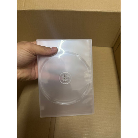 DVD Case for 2 discs 14mm clear MediaRange