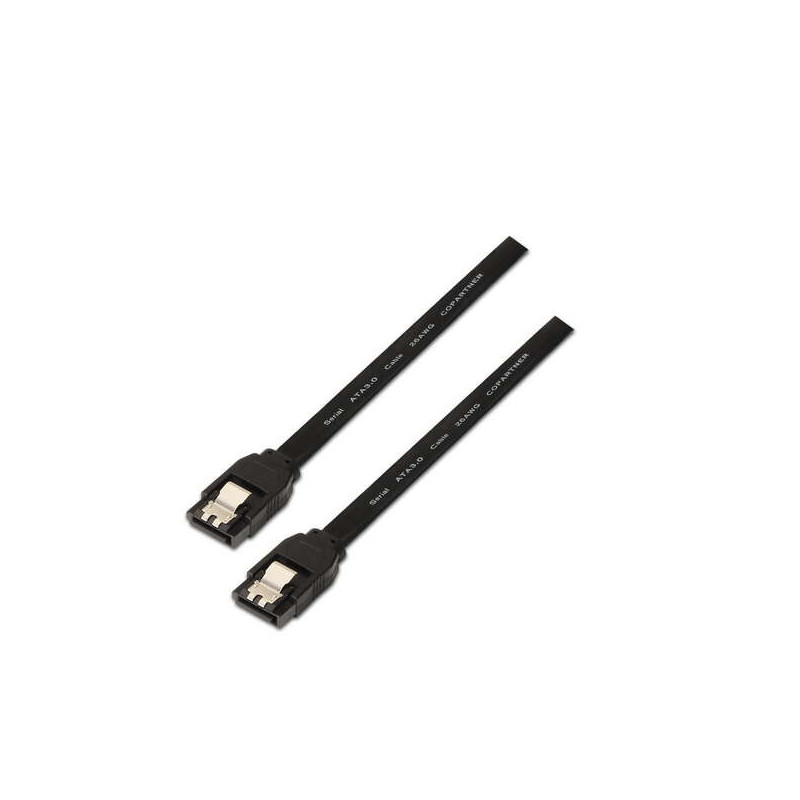 SATA III 6G Data Cable with Anchors - 0.5m for SATA I - II - III SSD Hard Drive