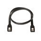 SATA III 6G Data Cable with Anchors - 0.5m for SATA I - II - III SSD Hard Drive