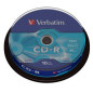 Verbatim CD-R 700 Mo 52X Surface Extra Protection spindle 10