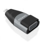 Aluminum USB-C to VGA Converter - USB to VGA Signal Transmission Aluminum USB-C to VGA Converter - USB to VGA Signal Transmission