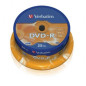 Verbatim DVD-R AZO 4,7 Go 16X surface argent mat spindle 25