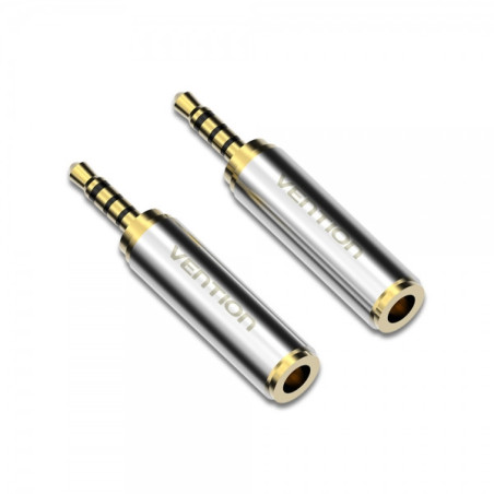 2.5 mm male to 3.5 mm female jack adapter | DVDi.fr