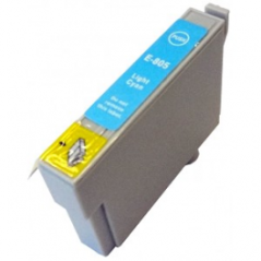 Cartuccia d'inchiostro compatibile Epson T0805 Ciano Chiaro
