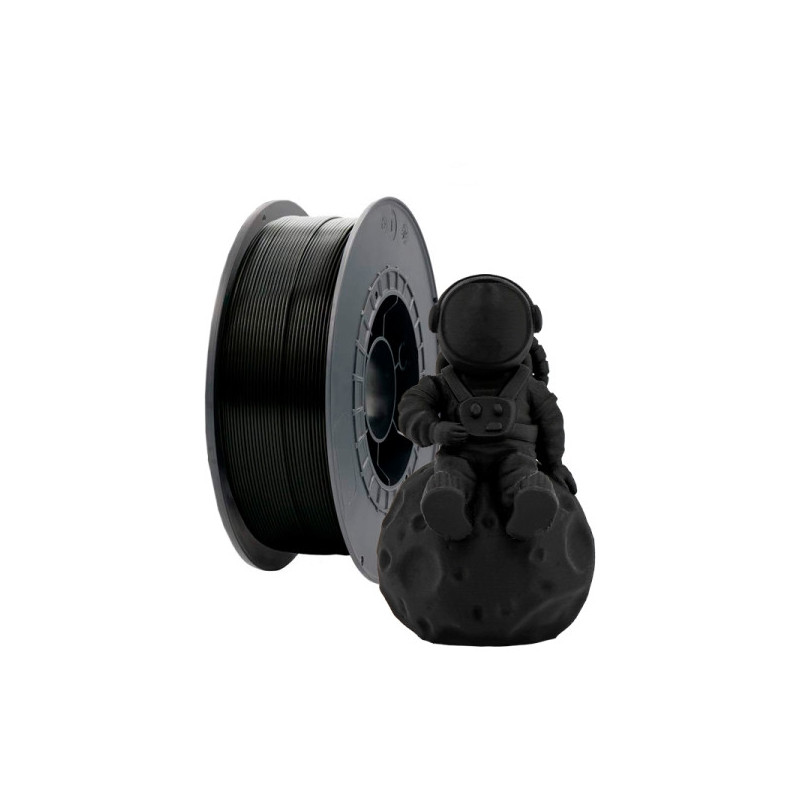 3D PLA Filament - Diameter 2.85mm - Coil 1kg - Color Black