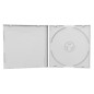 Custodia CD Jewelcase 10,4mm per 1 CD/DVD trasparente