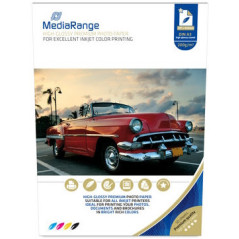 Carta fotografica MediaRange A3 lucida, 200 g – 50 fogli