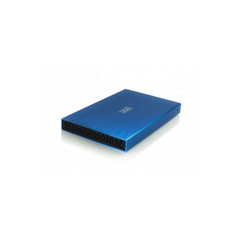 Boîtier externe pour disque dur 3 Go 2,5" SATA-USB - Couleur bleue