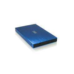 Boîtier externe pour disque dur 3 Go 2,5" SATA-USB - Couleur bleue