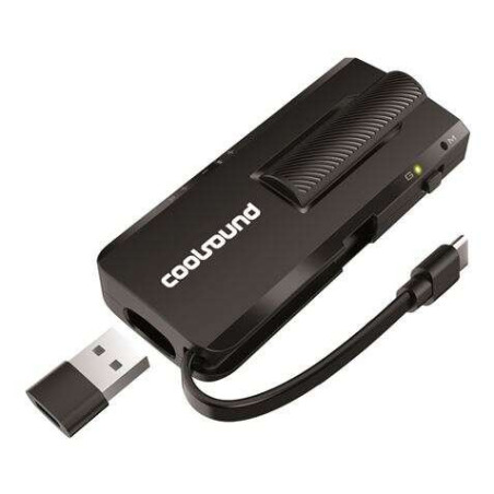 Coolsound Cart son Externa 7.1 USB-C - Adaptador a USB-A