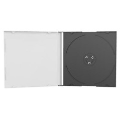 Pack 100 Capas CD Slim, 5,2mm para 1 CD/DVD MediaRange