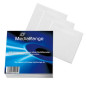 Pack 100 pochettes papier pour CD avec rabat, sans fenêtre