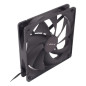 Unykach Ventilador 140mm - Velocidad Max. 1000rpm - Color Negro Unykach Ventilador 140mm - Velocidad Max. 1000rpm - Color Negro