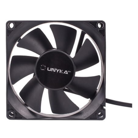 Unykach 90mm Fan - Max Speed ​​2000rpm - Black Color