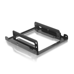 Aisens 3.5" metal bracket for 2x 2.5" drives or SSDs, black