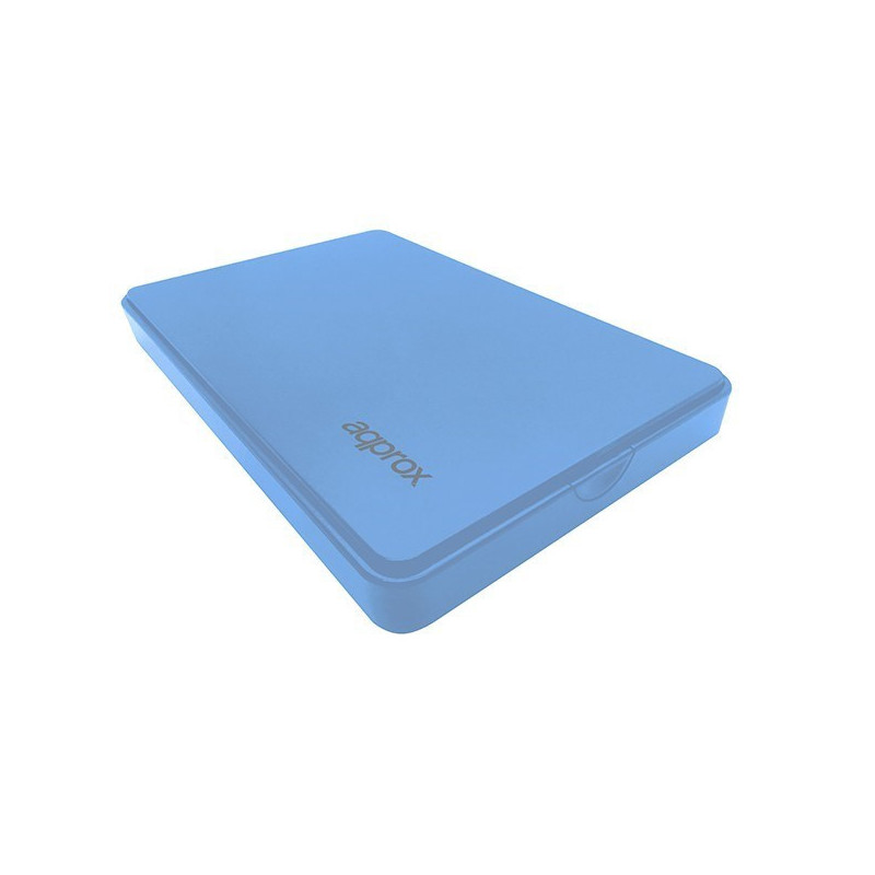 Approx Carcasa External HDD 2.5" SATA-USB 2.0 - Color Azul