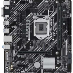 Placa mãe Asus Prime H510M-E R2.0 Intel 1200 2x DDR4, Intel® 1 GB Ethernet, USB 3.2 Gen 1 Type A, MicroATX