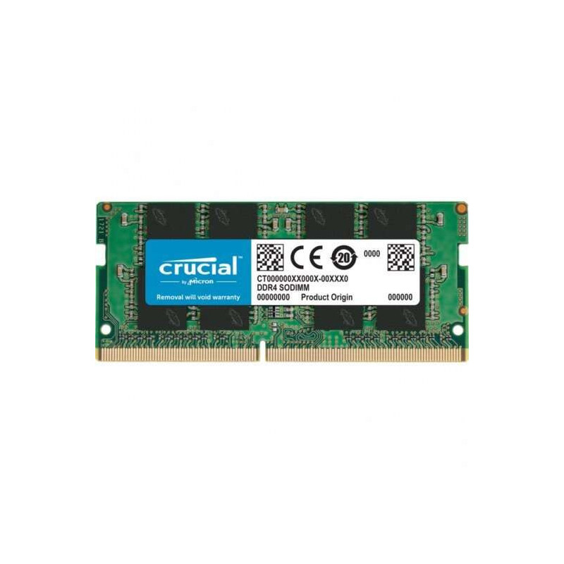 Crucial Memoria RAM DDR4 8GB 3200Mhz PC4-25600 CL22 SODIMM Crucial Memoria RAM DDR4 8GB 3200Mhz PC4-25600 CL22 SODIMM