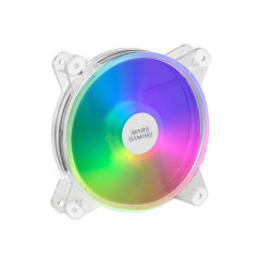 Mars Gaming 120mm Fan - RGB Lighting - Max Speed ​​1100rpm