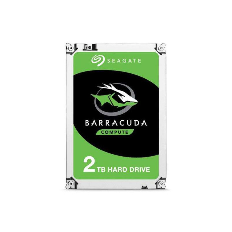 Disco rígido interno Seagate Barracuda 3,5" 2 TB SATA 7200 RPM 256 MB 6 GB-S