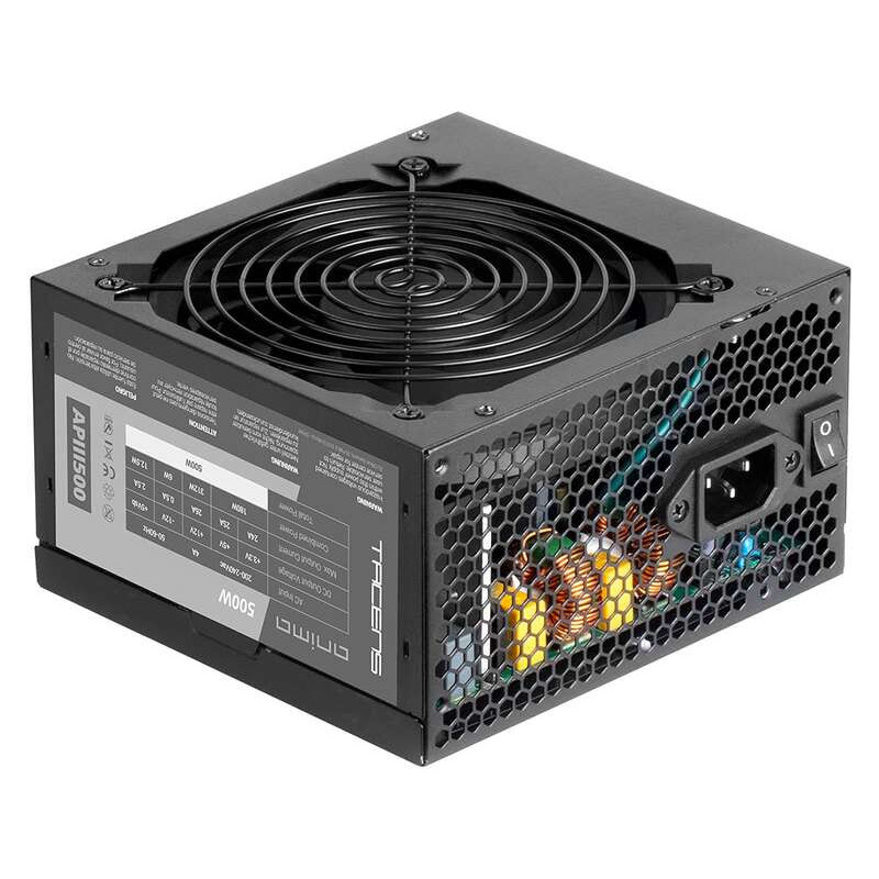 Fonte de alimentação Tacens Anima APIII500 500W ATX - 85% de eficiência Bronze