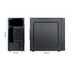 Caixa Mini Tower Tooq Micro-ATX/Mini-ITX | DVDi.fr