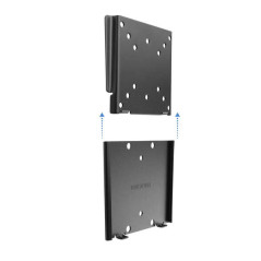 Tooq Soporte Fijo de Pared para Monitor de 13"-27" - Peso Max 30Kg - VESA 100X100mm