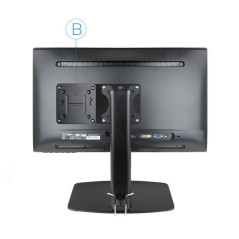 Support VESA Tooq pour mini PC, jusqu'à 3 kg, VESA 100 x 100