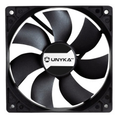 Ventilador de servidor Unykach 120 mm Dual Ball - Velocidade máxima 120 mm 1800 rpm