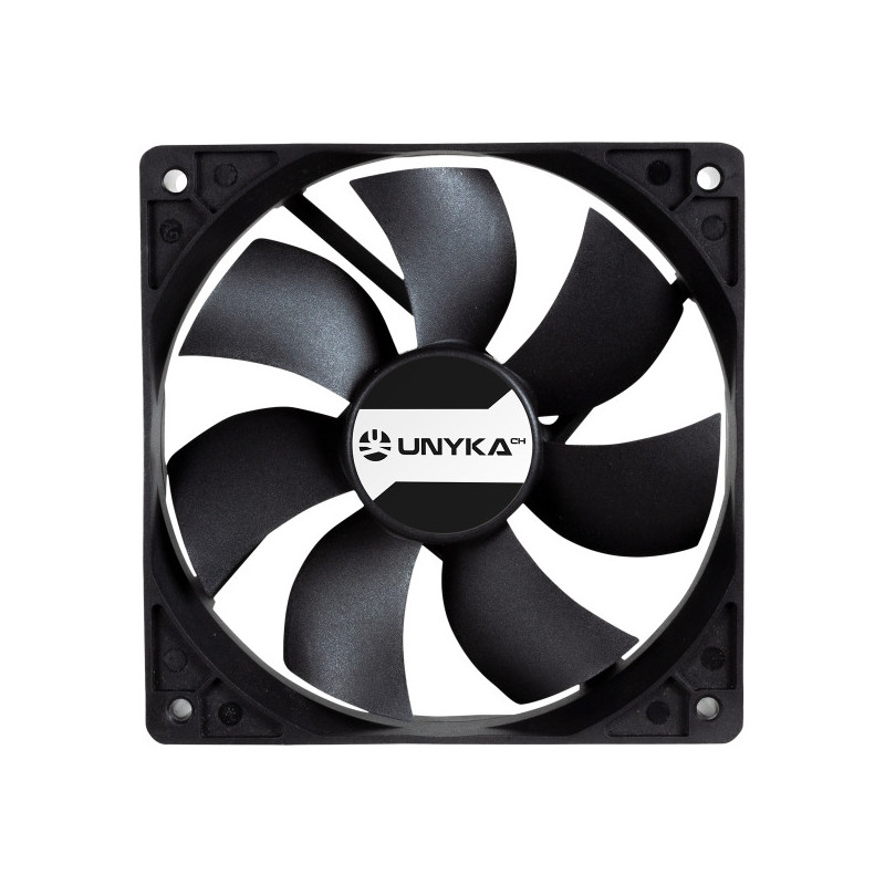 Ventilador de servidor Unykach 120 mm Dual Ball - Velocidade máxima 120 mm 1800 rpm