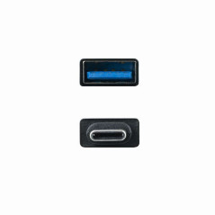 Adaptador USB-C macho para USB-A 3.1 fêmea, alumínio