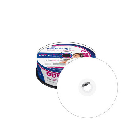 MediaRange Audio CD-R 700 MB 12x stampabile – Campana 25