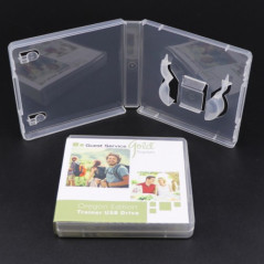 Estuche universal para memoria USB transparente