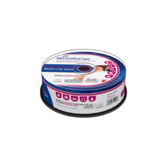 MediaRange Audio CD-R 700 Mo 12x imprimable – Spindle 25