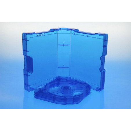 AMARAY Case BluRay Megapack - 6 bis 12 Discs - blau