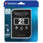 2 TB Tragbare Festplatte Verbatim Store n Go USB 3.0, schwarz