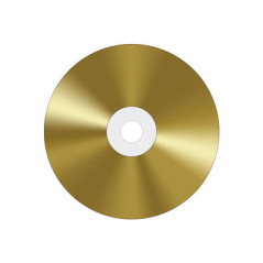 CD-R Prof. Line 52x 700 Mo MediaRange True Gold, 10 unités
