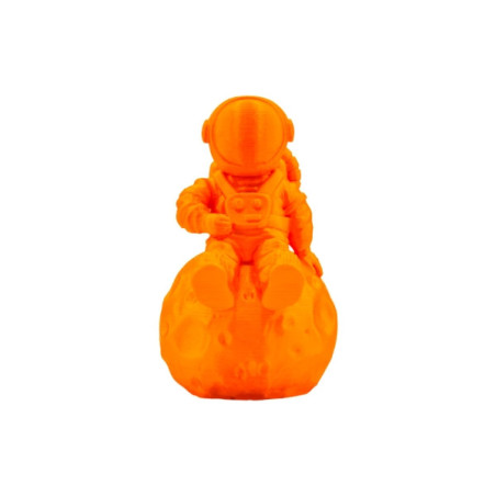 Filamento 3D PLA SILK - Diametro 1.75mm - Bobina 1kg - Color Naranja